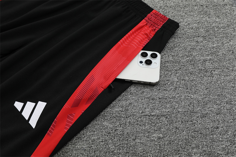 2024/2025 Manchester United Half-Pull Training Football Jersey