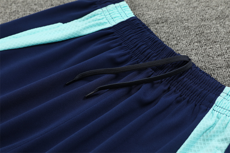 2024/2025 Arsenal Light Blue Half-Pull Training Suit Player Edition