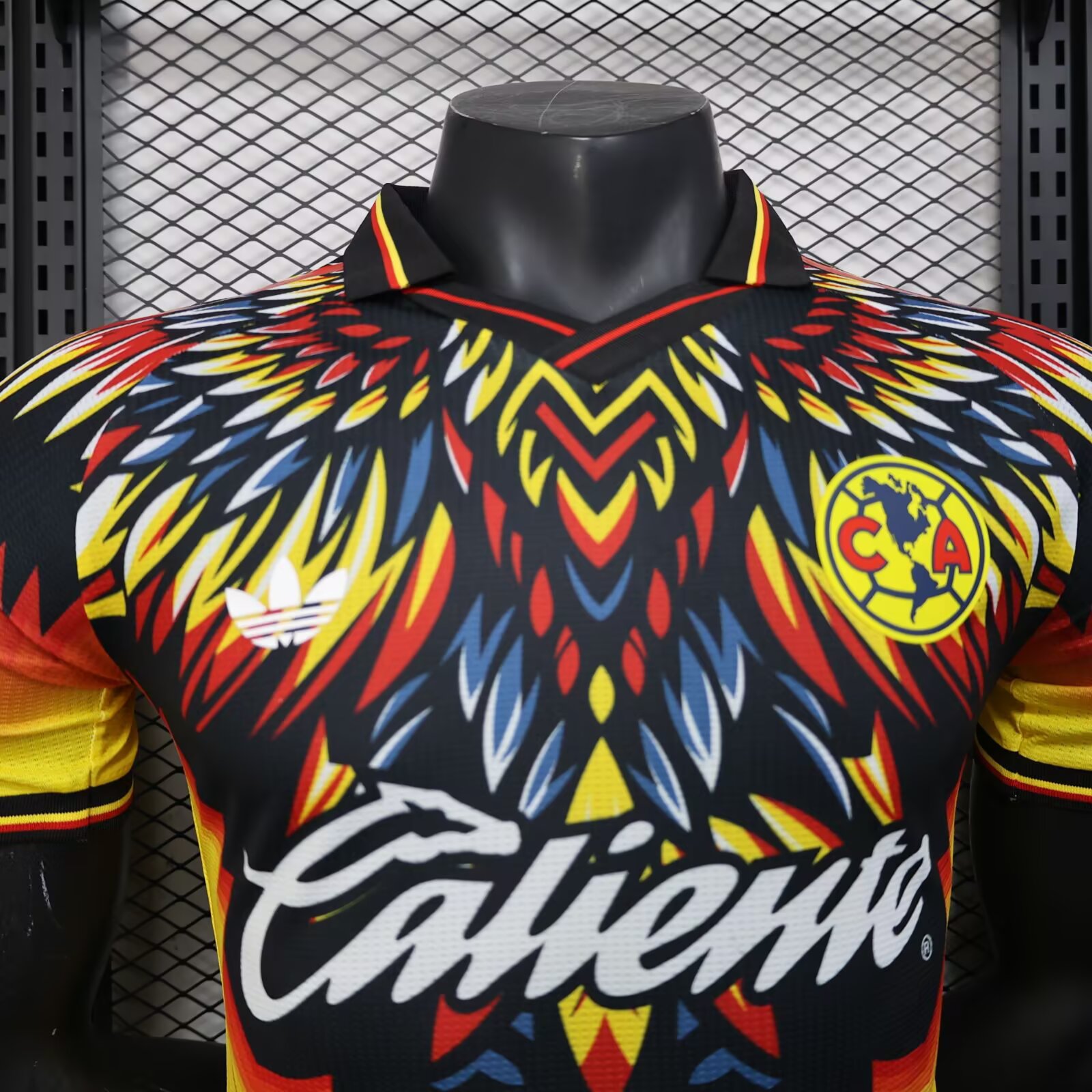 2025/2026 Club América Yellow Pre match training uniform Football Jersey(Player Version)