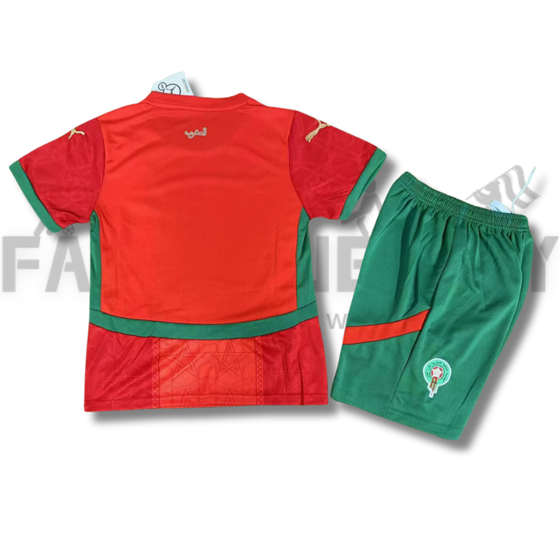 2025/2026 Morocco Home Football Jersey(For Kids)