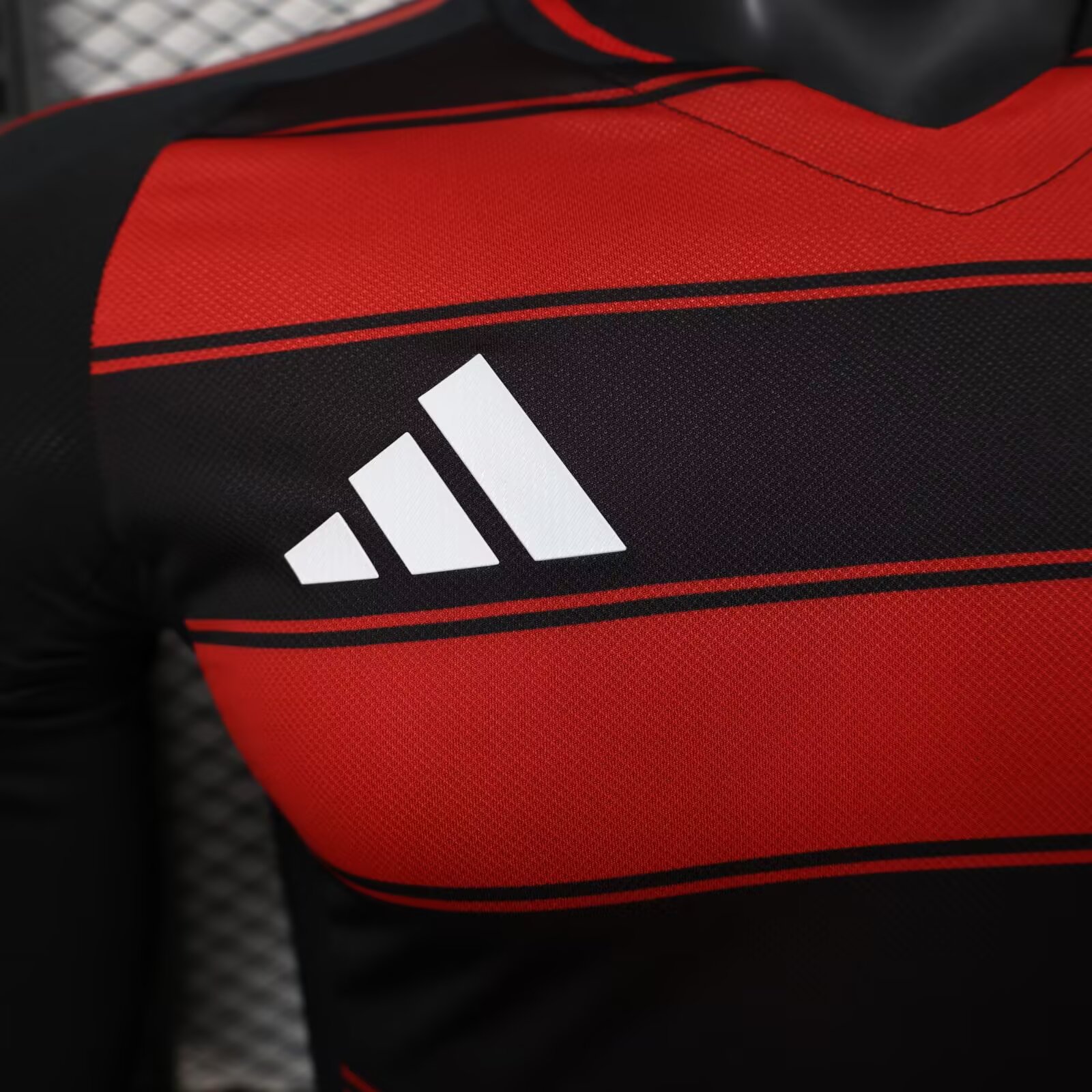 2025/2026 Flamengo Home Long Sleeve Jersey(Player Version)