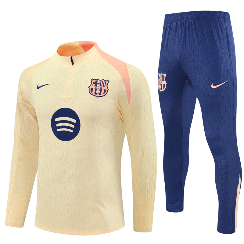 2025/2026 Barcelona Half zip training suit set