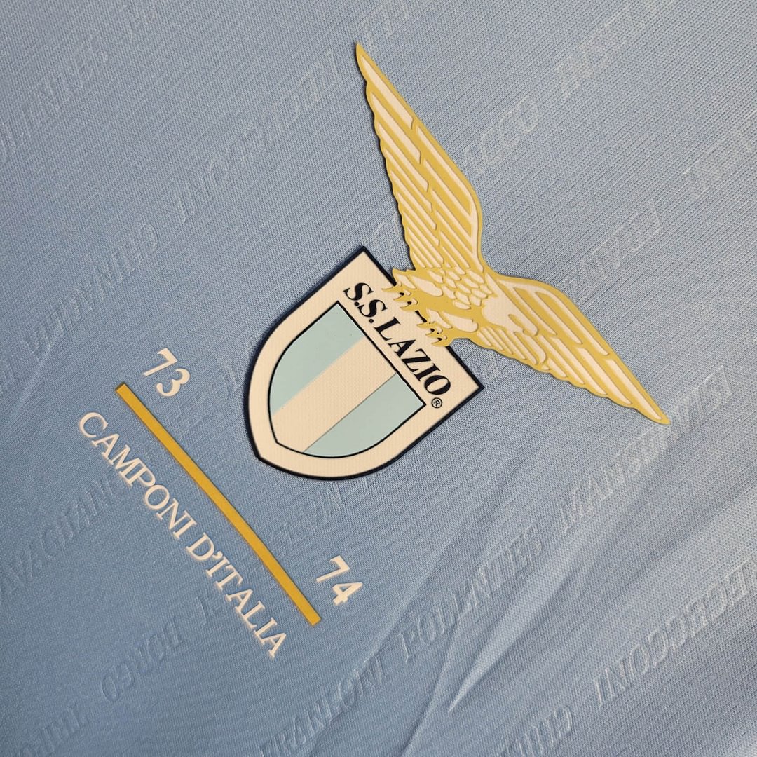 2024/2025 Lazio 50Th Anniversary Champion Blue Jersey( Fans Edition )