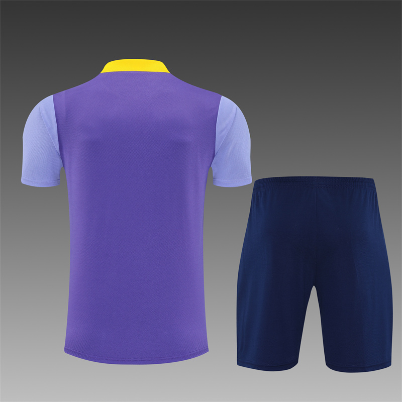 2025/2026 Atletico Madrid Purple Training Wear Suit Shirt