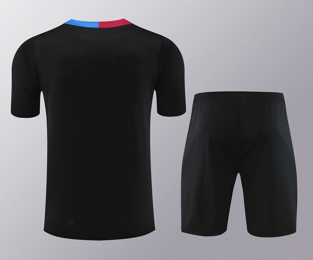 2024/2025 Barcelona Training Wear Black Suit Shirt