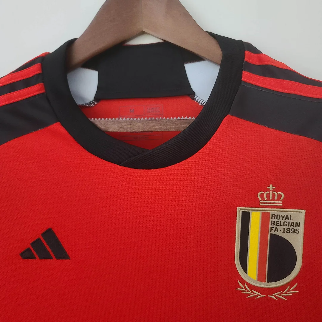 2022 Belgium Home Football Shirt( Fans Edition )