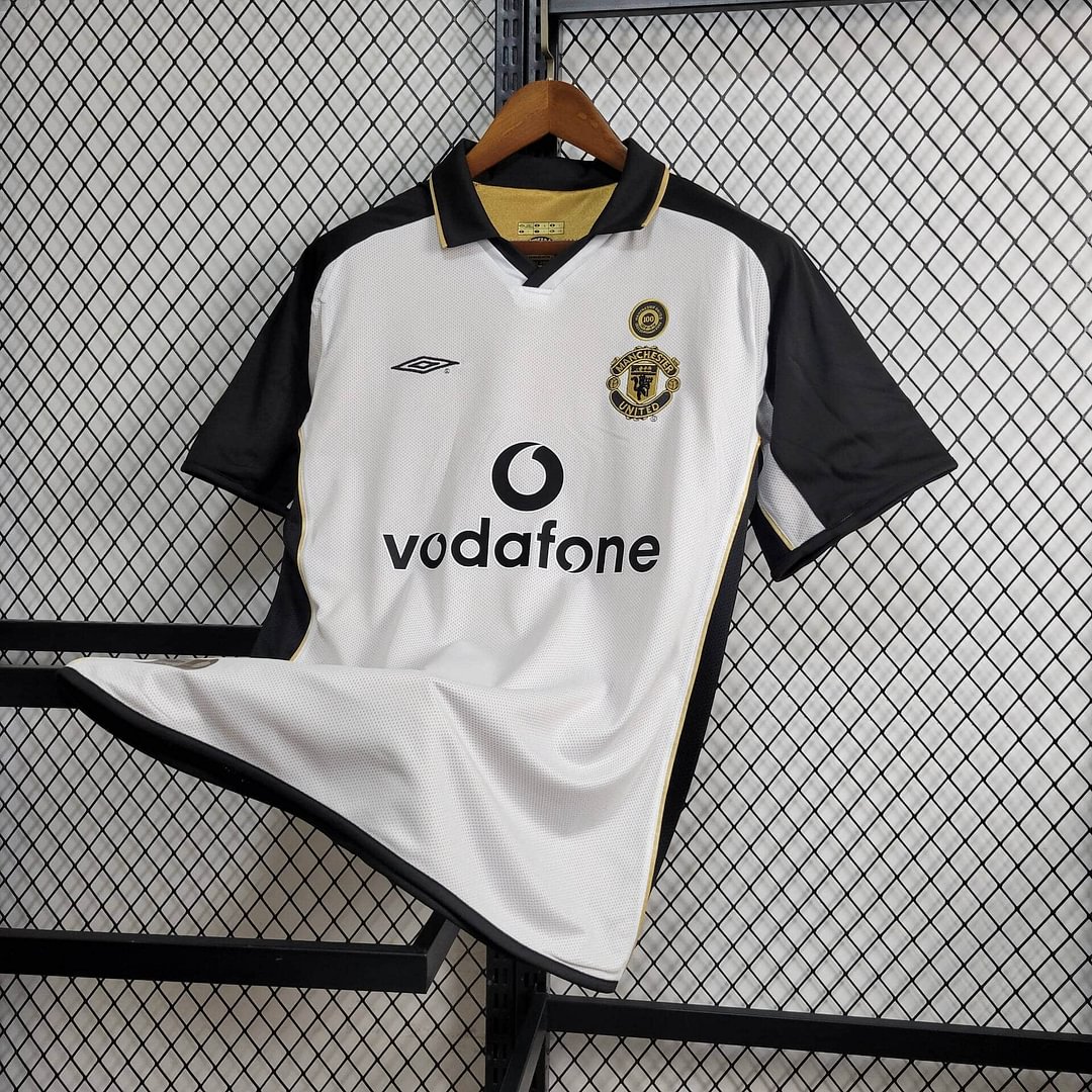 2001/2002 Manchester United Retro Centenary Season Reversible Football Shirt