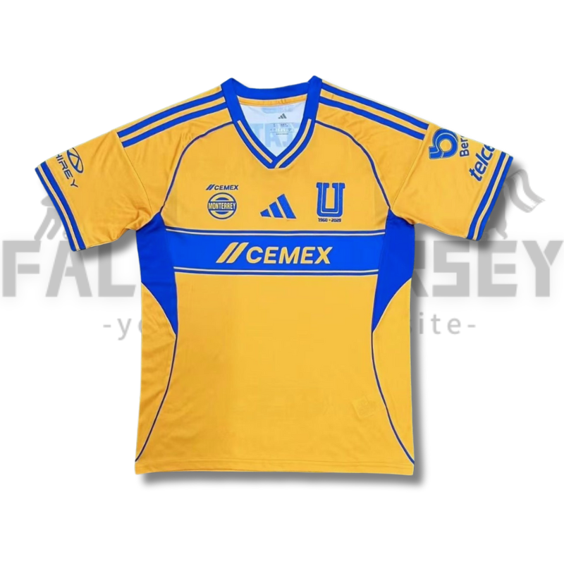 2025/2026 Tigres UANL Home Football Shirt( Fans Edition )