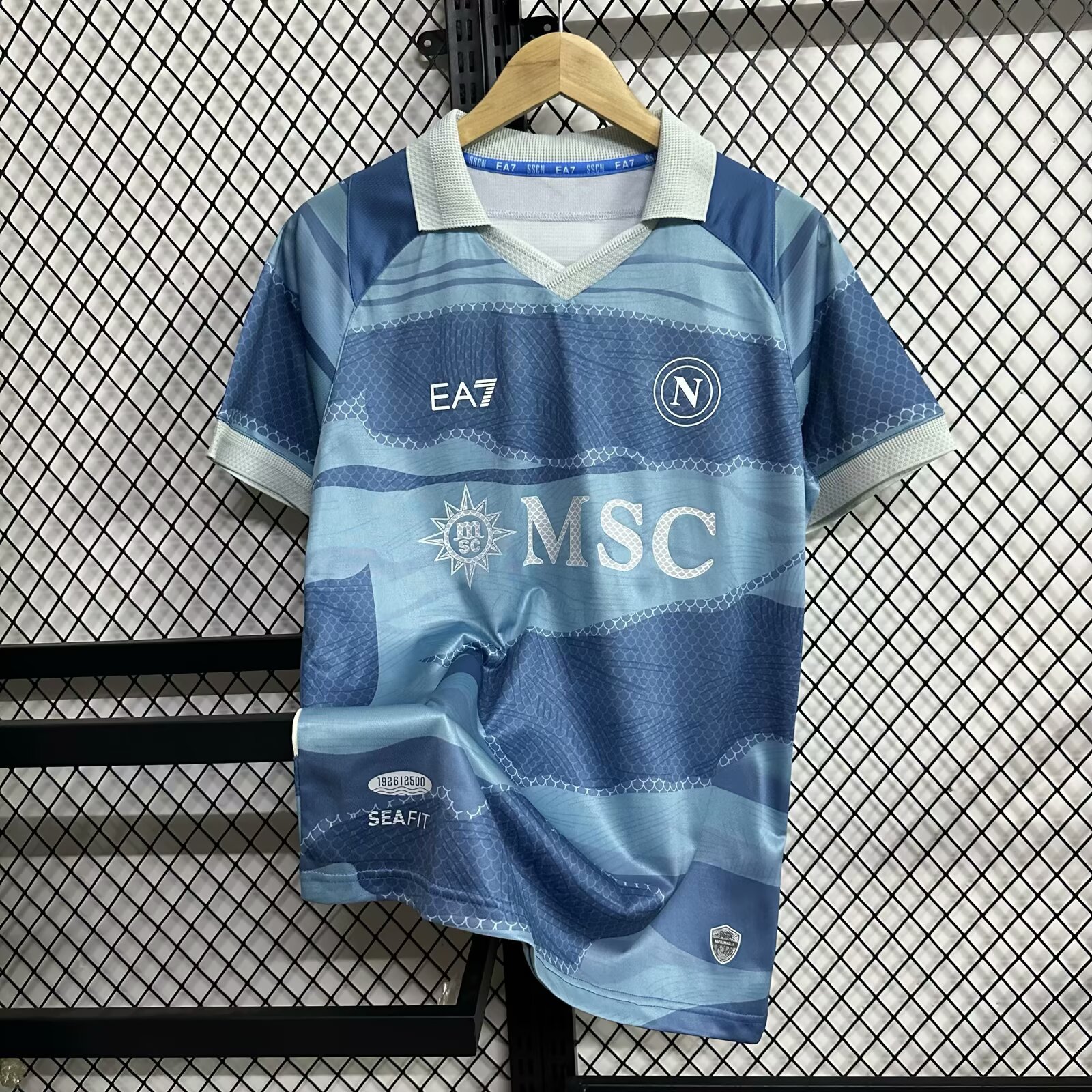 25/26 Napoli Blue commemorate Football Shirt( Fans Edition )
