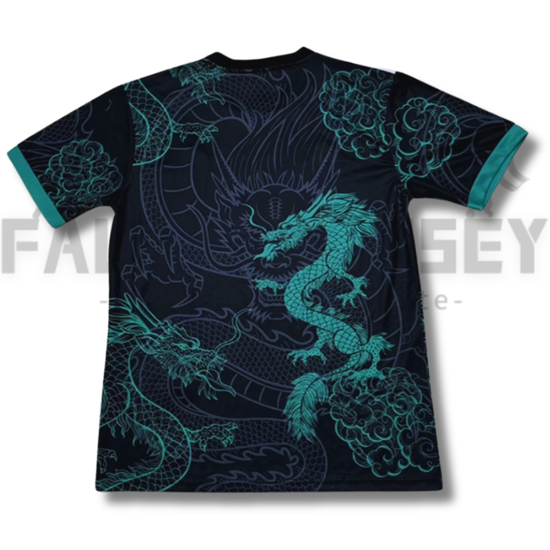 25/26 Real Madrid Green Dragon Football Jersey(Fans version)