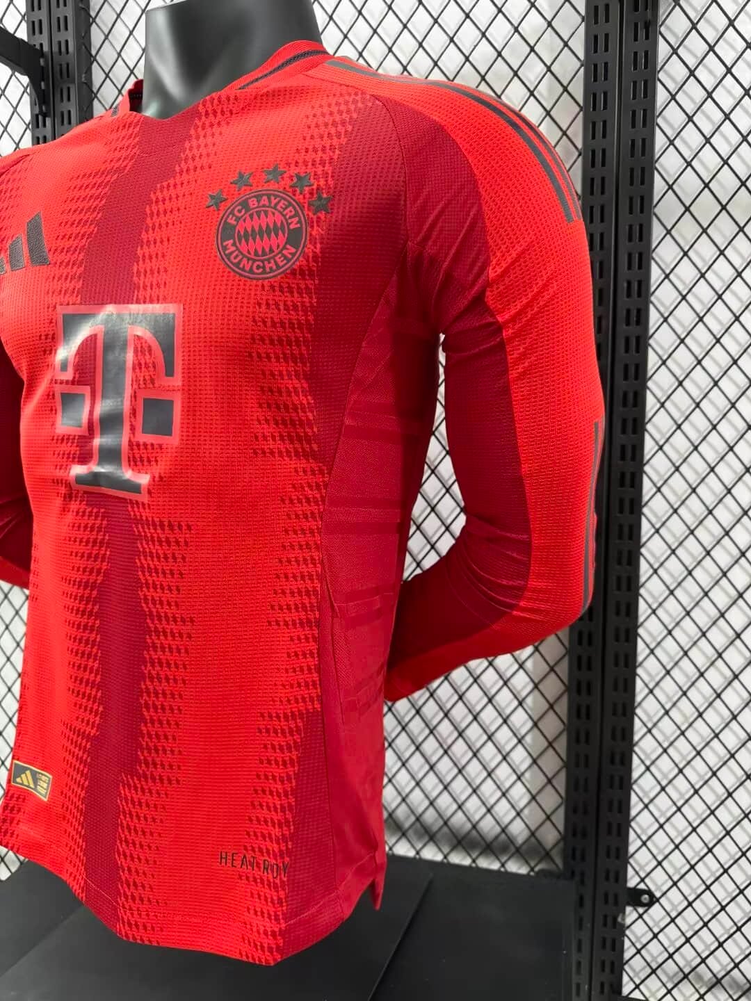 2024/2025 Bayern Munchen Long Sleeve Player Version Home Football Shirt
