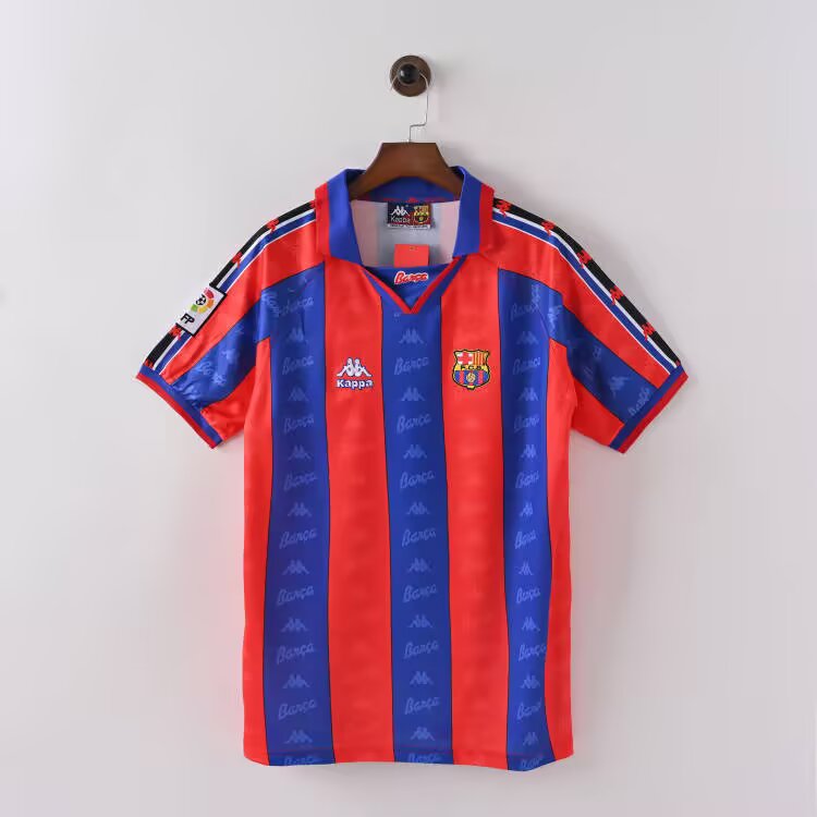 1996/1997 Retro Barcelona Home Football Shirt