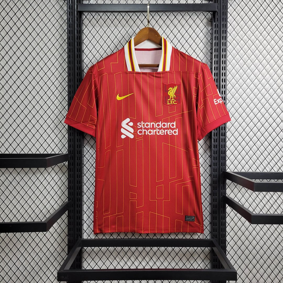 2024/2025 Liverpool Home Football Shirt(Fans Version)