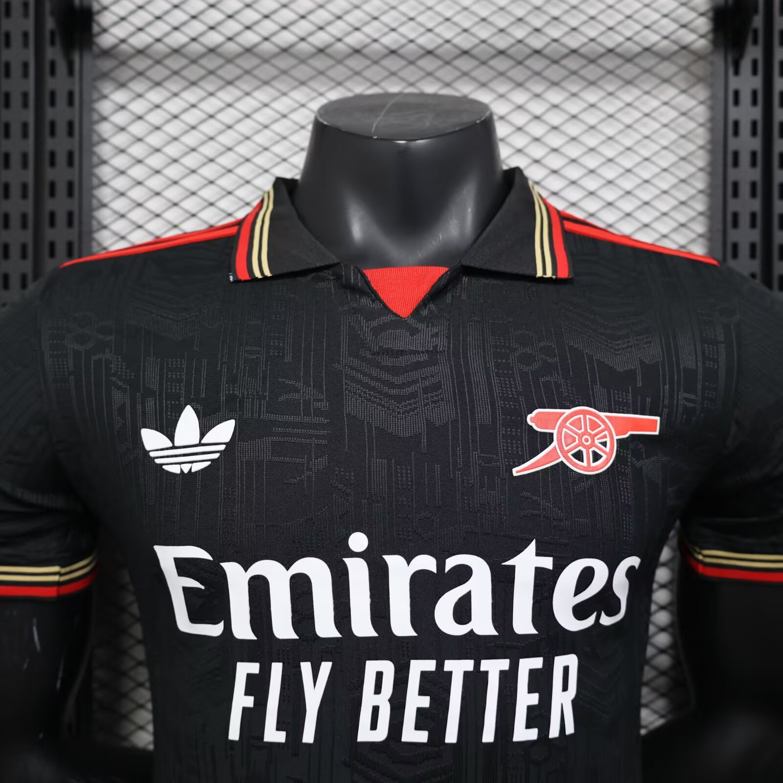 2025/2026 Arsenal Black Special Edition Football Jersey For Player Version