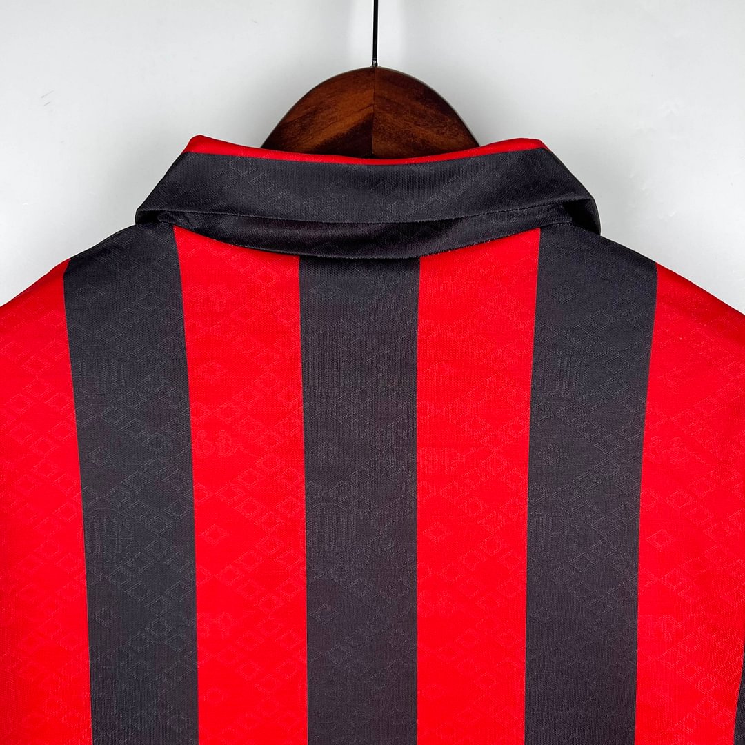 1989/1990 Retro AC Milan Home Football Shirt