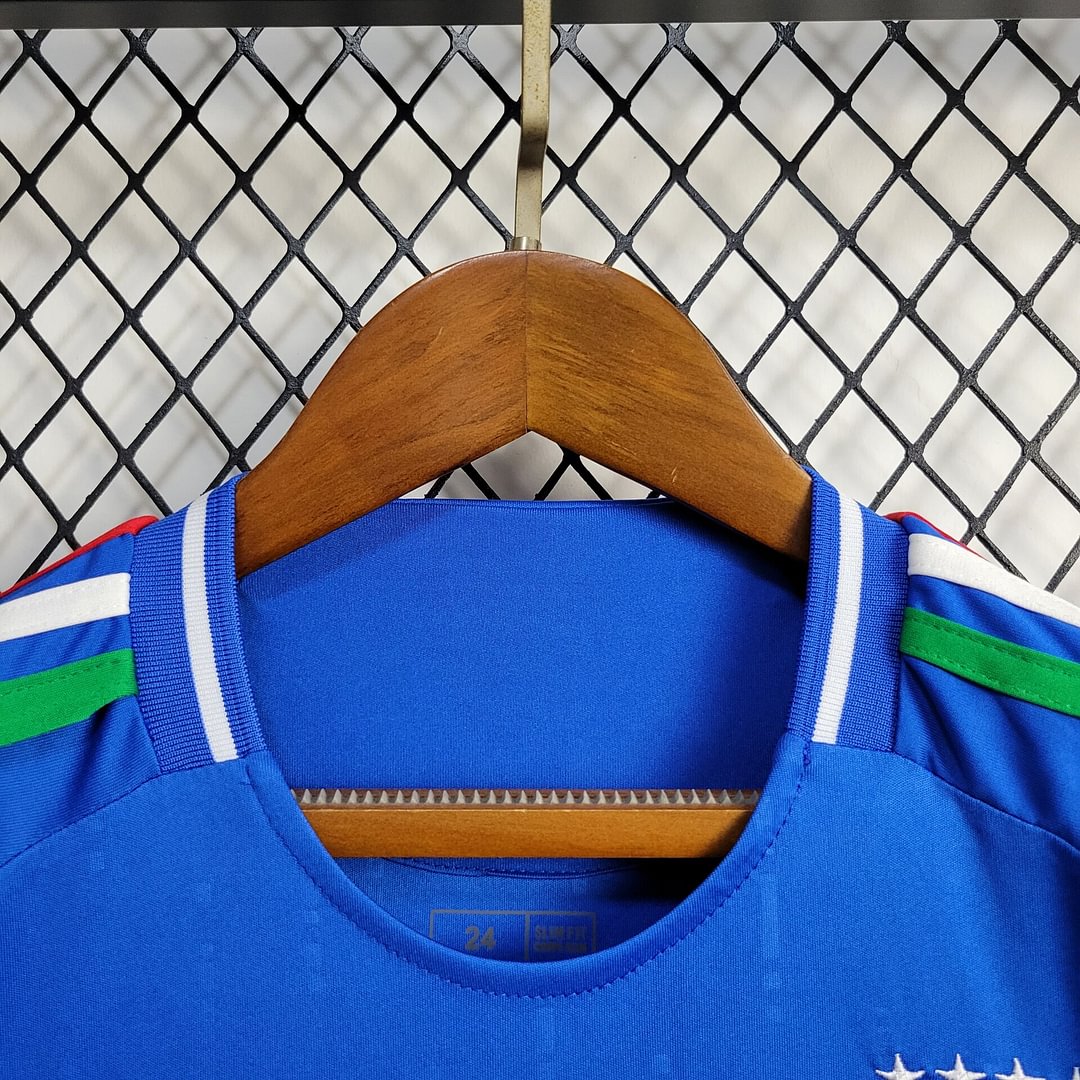 2024 Italy Home Football Shirt Kids