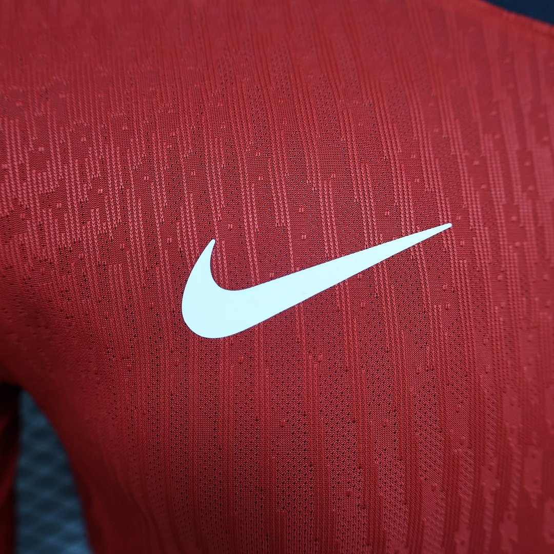 2024 Player Version Long Sleeve Portugal Home Football Shirt