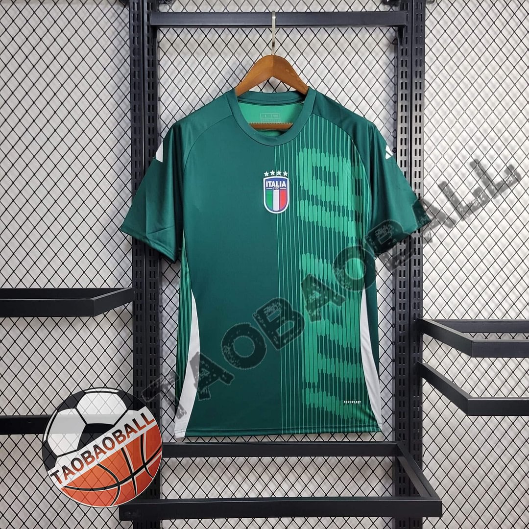 2024 Italy Pre-Match Training Wear Football Shirt( Fans Edition )