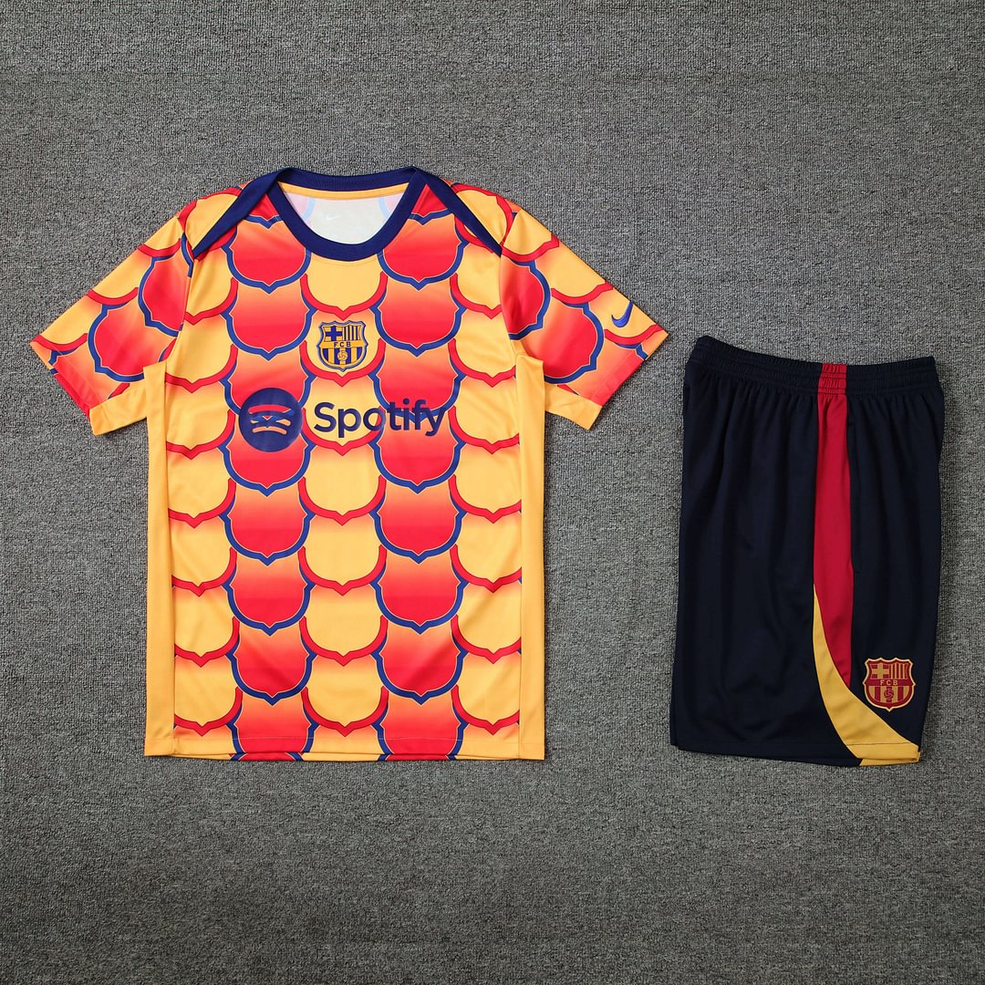 2024/2025 Barcelona Training Wear Suit Shirt