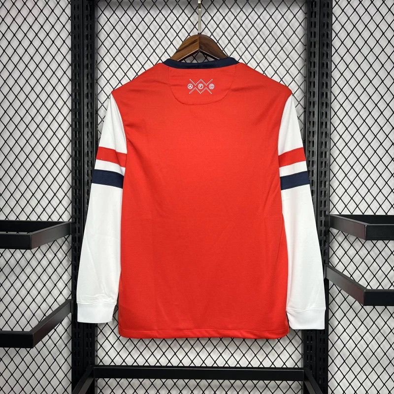 2012/2013 Long-Sleeve Retro Arsenal Home Football Shirt