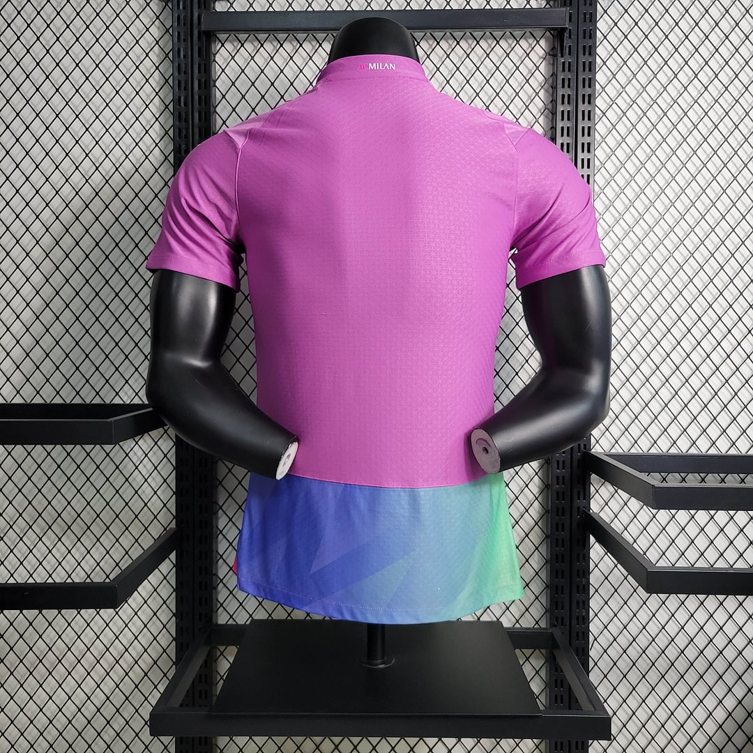2023/2024 Player Version AC Milan Third Away Football Shirt