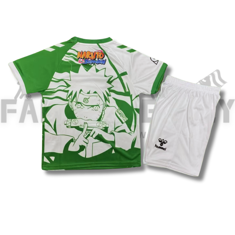 2525/2026 Real Betis NARUTO Special Edition Football Shirt(For Kids)