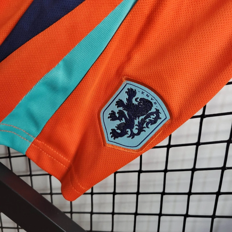 2024 Netherlands Home Football Shirt Kids Size