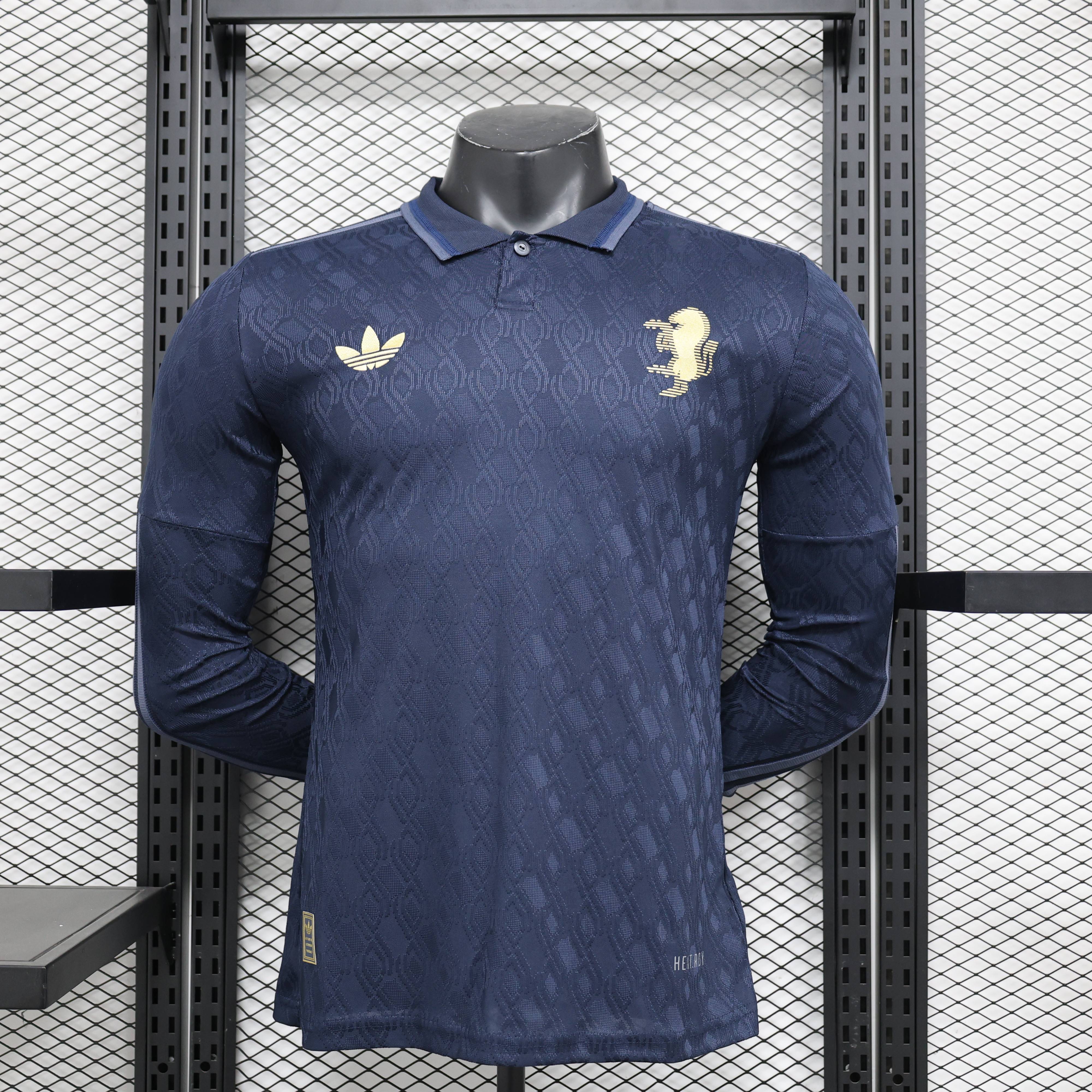 2024/2025Juventus Long Sleeve Away Football Shirt ( Player Version )