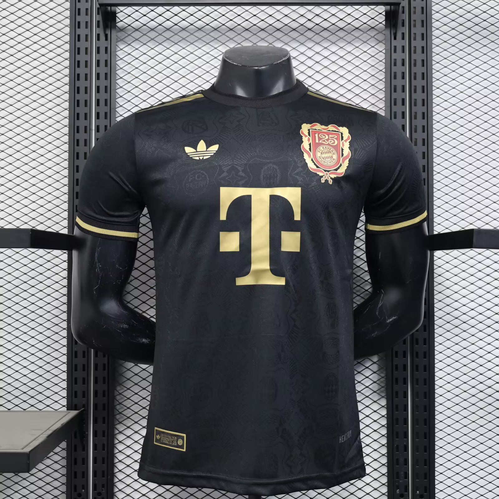 25/26 Bayern 125th Anniversary Black Jersey(Player Version)