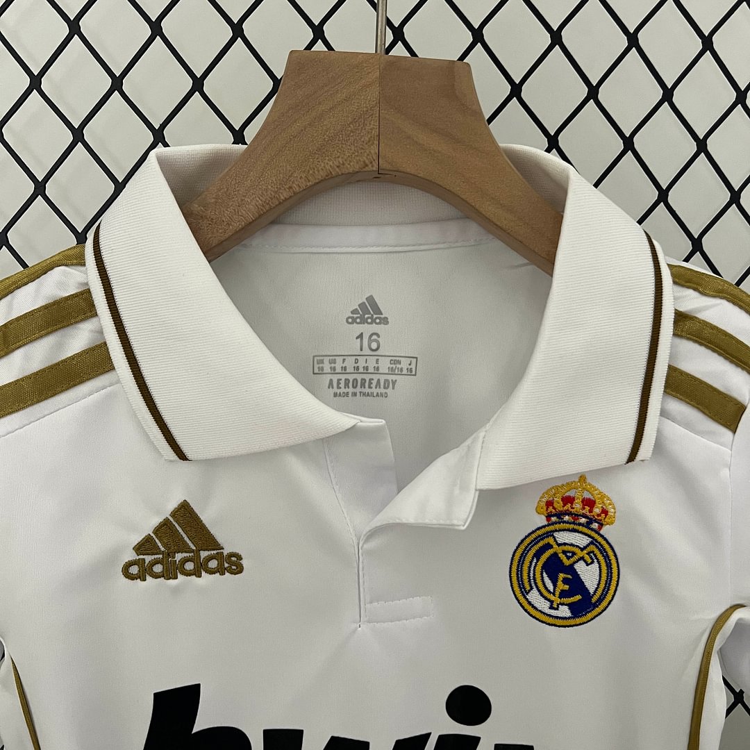 2011/2012 Real Madrid Retro Home Football Shirt Kids Size