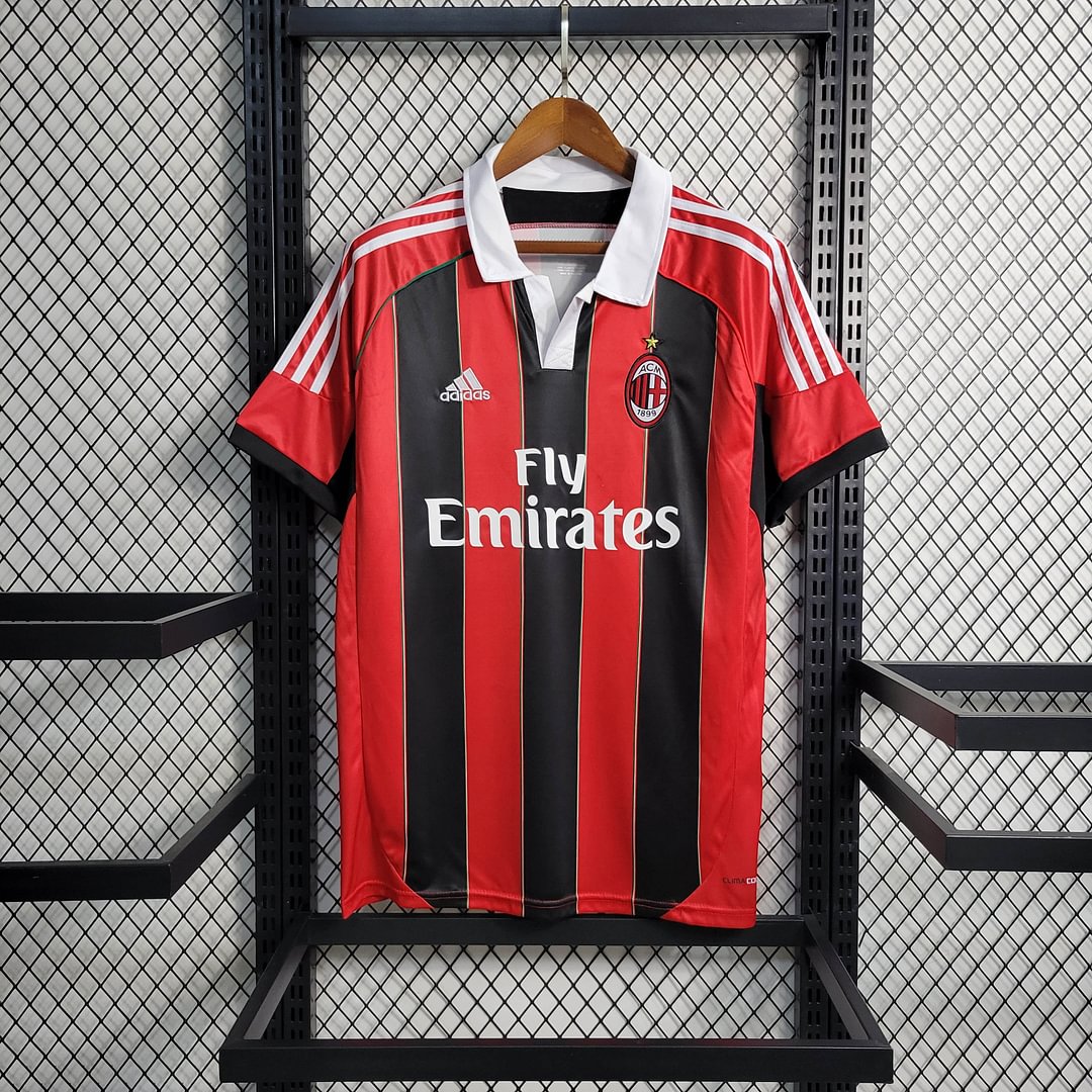 2012/2013 Retro AC Milan Home Football Shirt