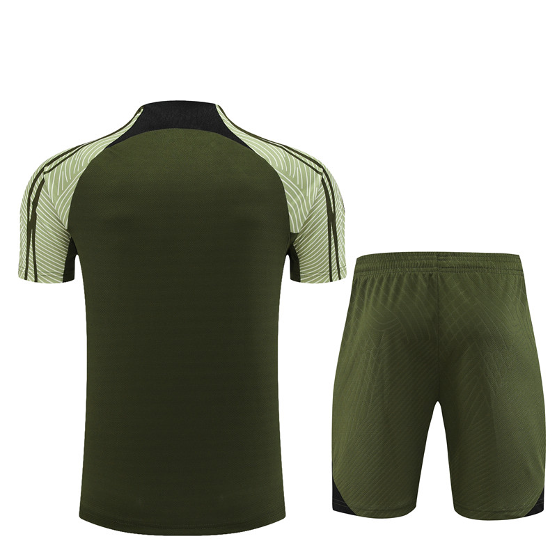 2025/2026 Barcelona Green Training Wear Suit Shirt