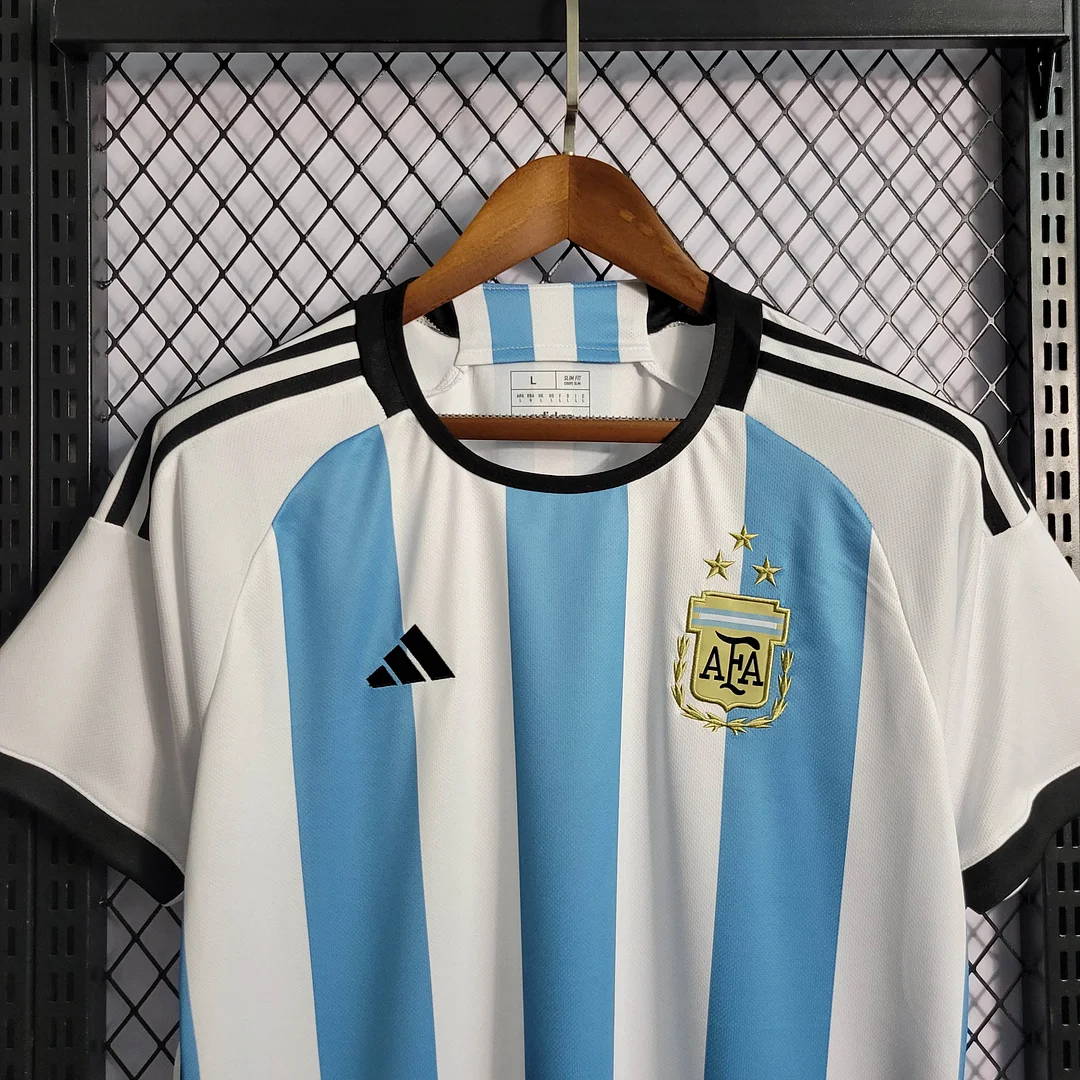 2022 Argentina Home Football Shirt
