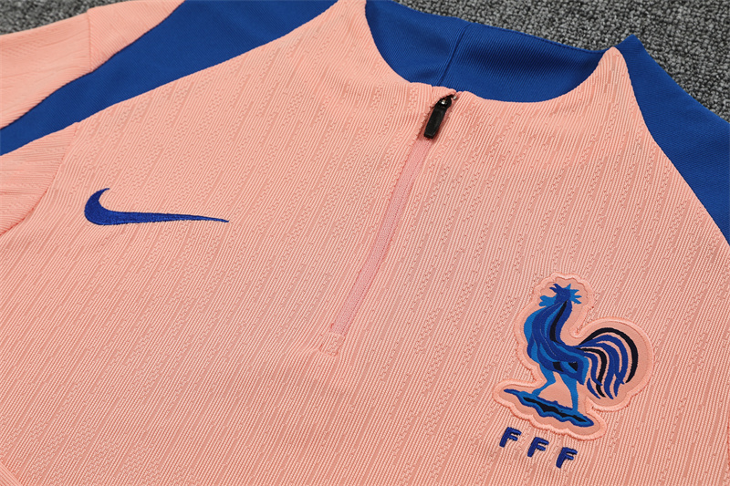2025/2026 France Half zip training suit set