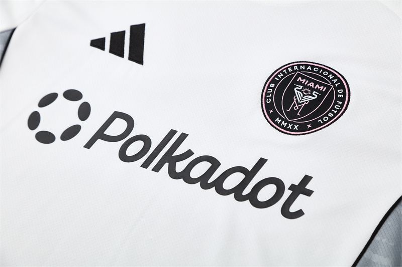 2025/2026 Miami White Training Wear Suit Shirt