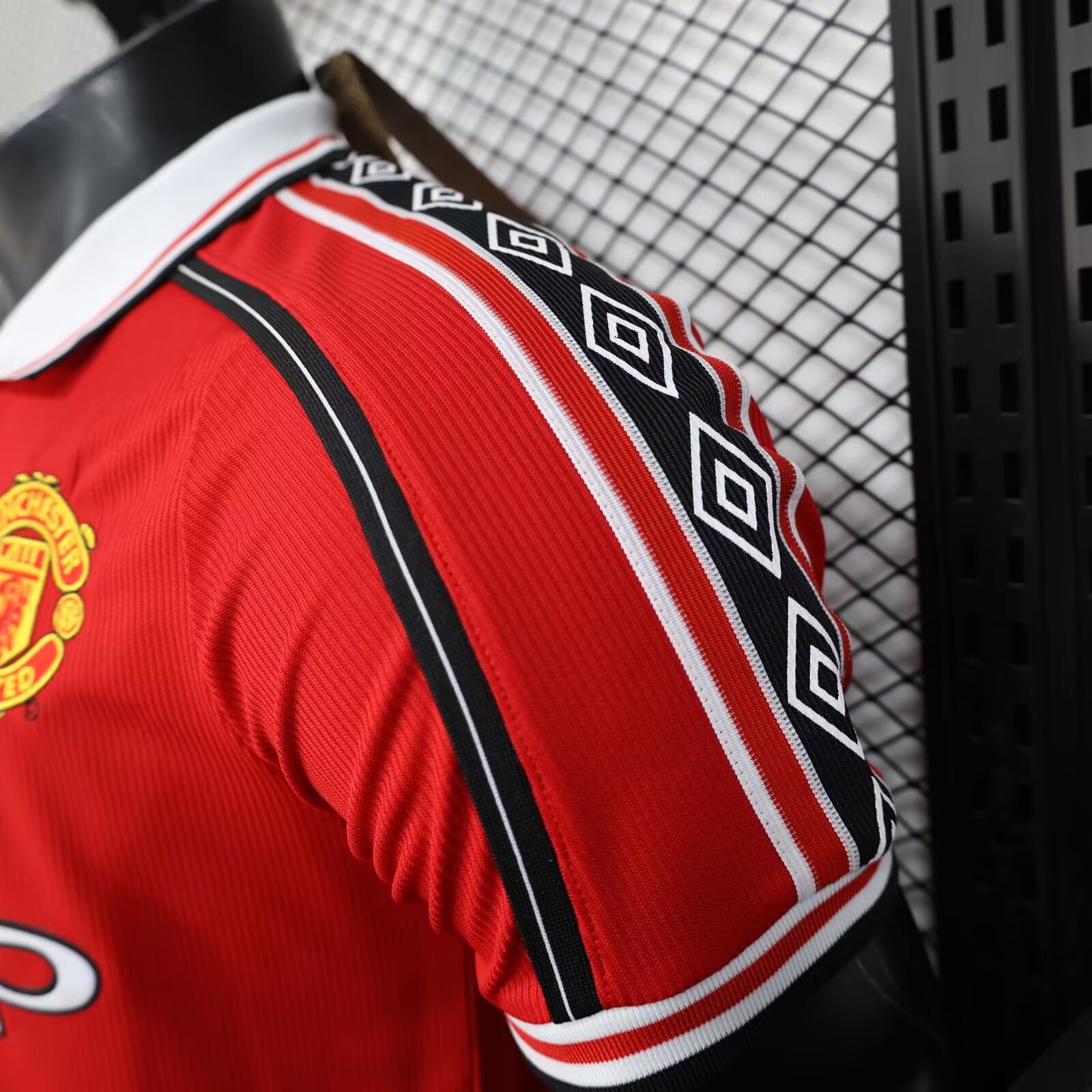 1998/1999 Manchester United Retro Edition Football Jersey Red