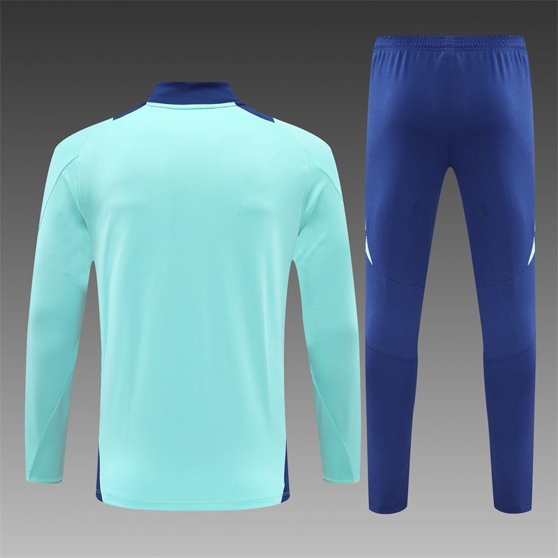 2024/2025 Manchester United Half-Pull Training Football Jersey