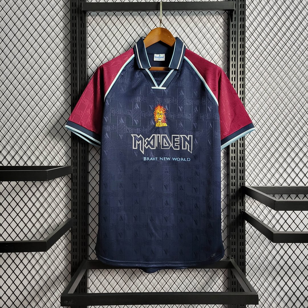 1999 Retro West Ham United Iron Lady Home Football Shirt( Fans Edition )