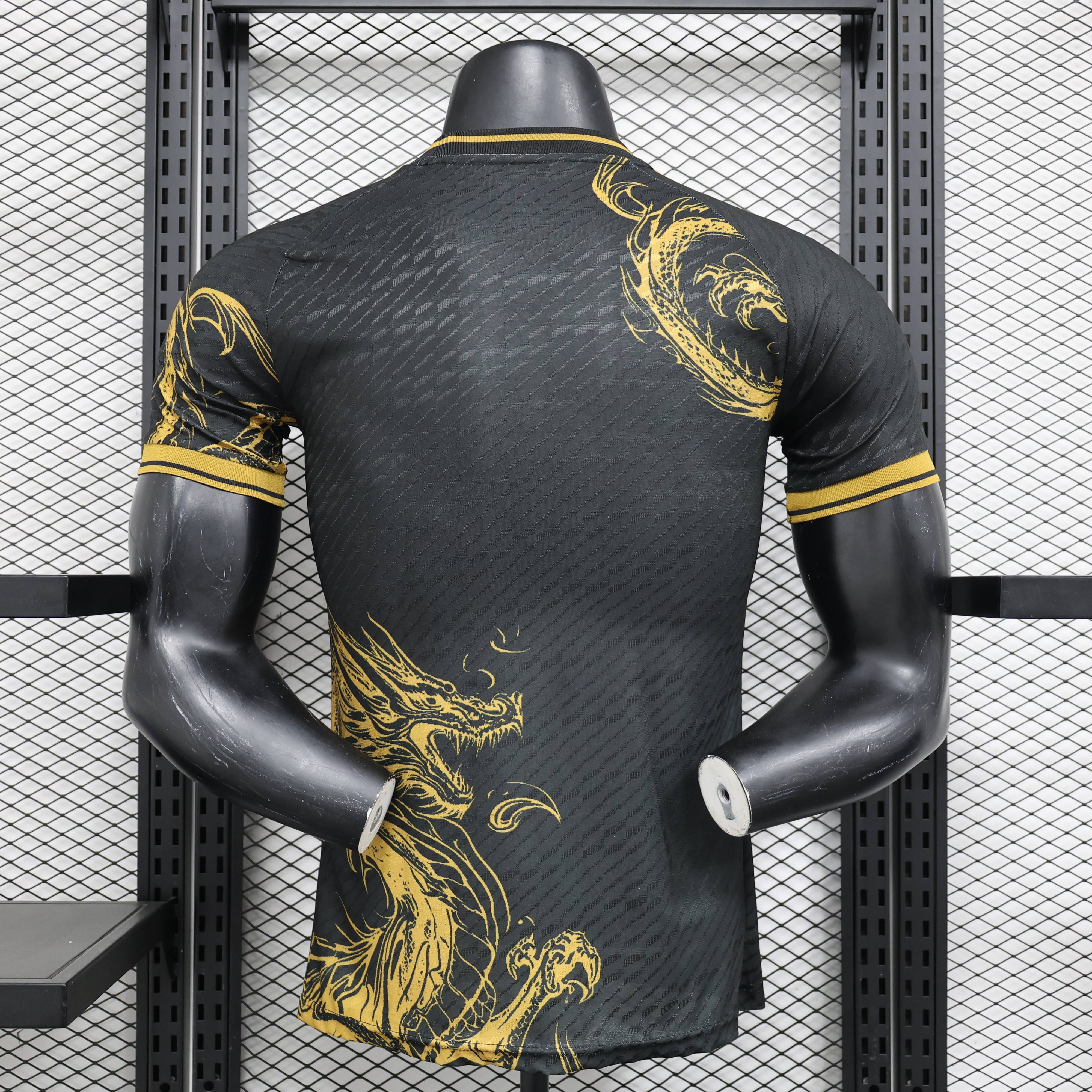 2024/2025 Real Madrid Gold Dragon Special Edition Football Jersey For Player Version