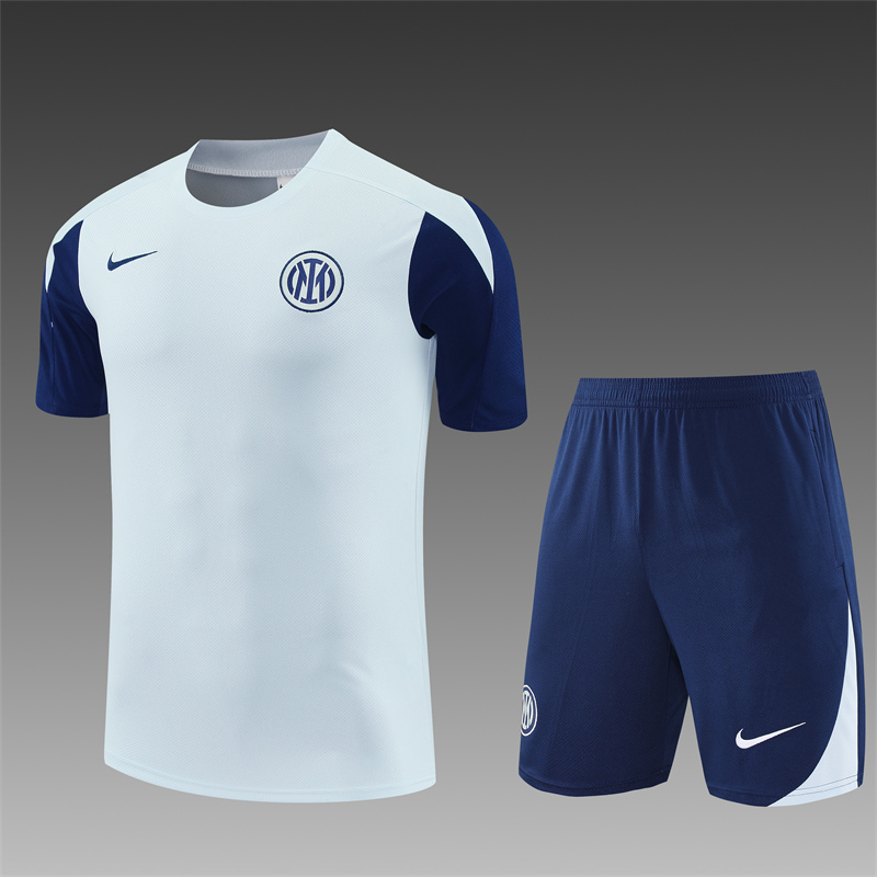 2025/2026 Inter Milan Light Blue Training Set Football Jacket
