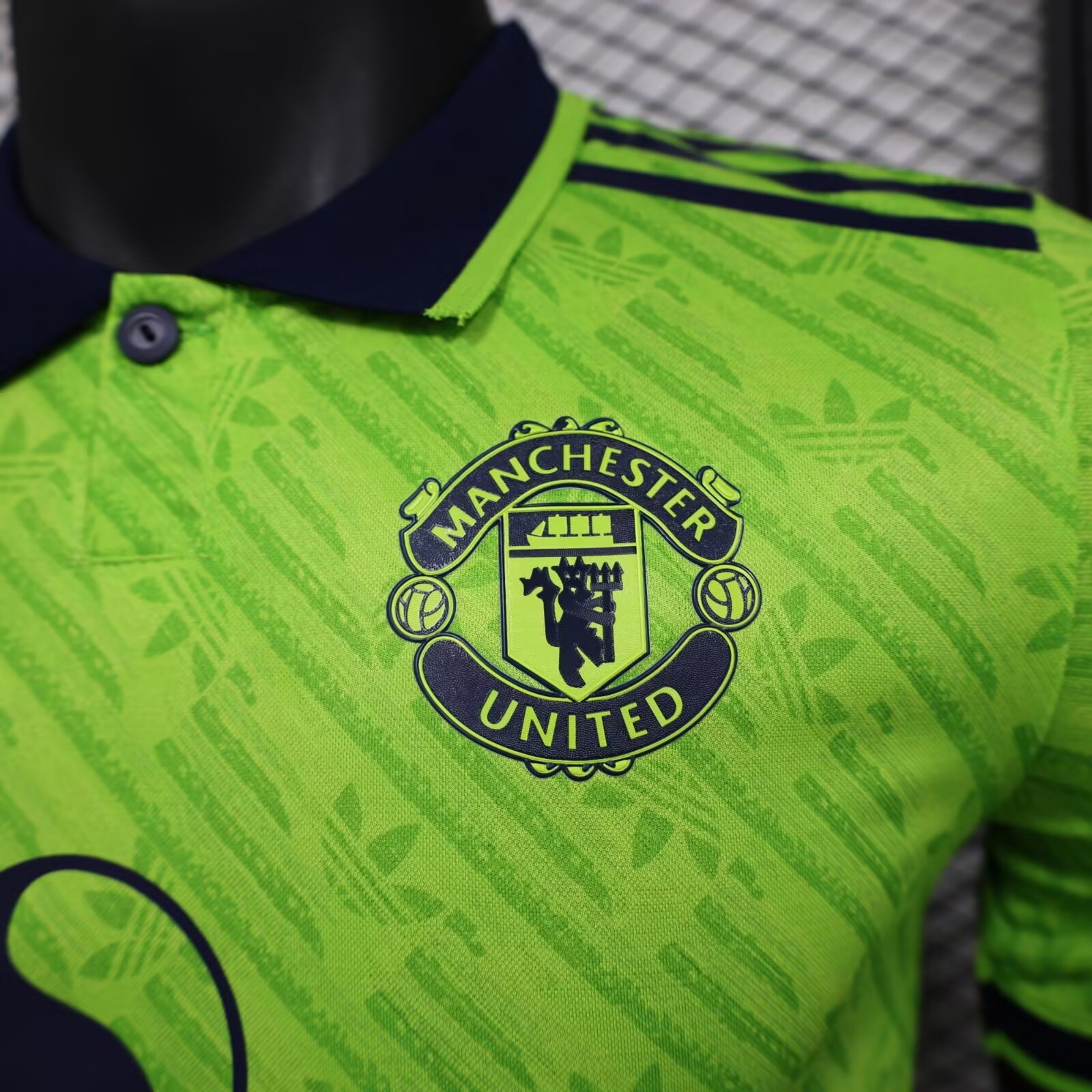 2024/2025 Manchester United Green Football Jersey For Player Version