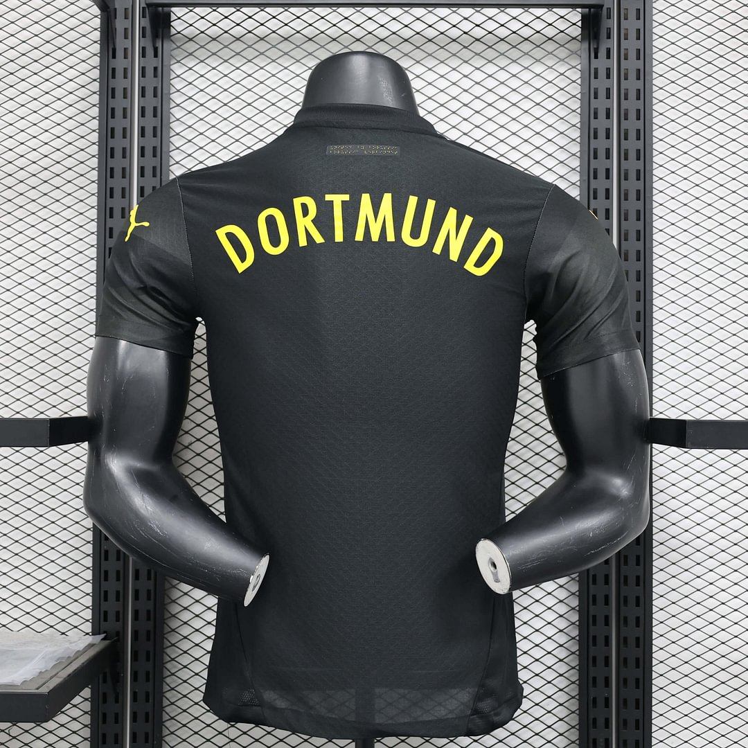 2024/2025 Dortmund Black Away Football Shirt For Player Version