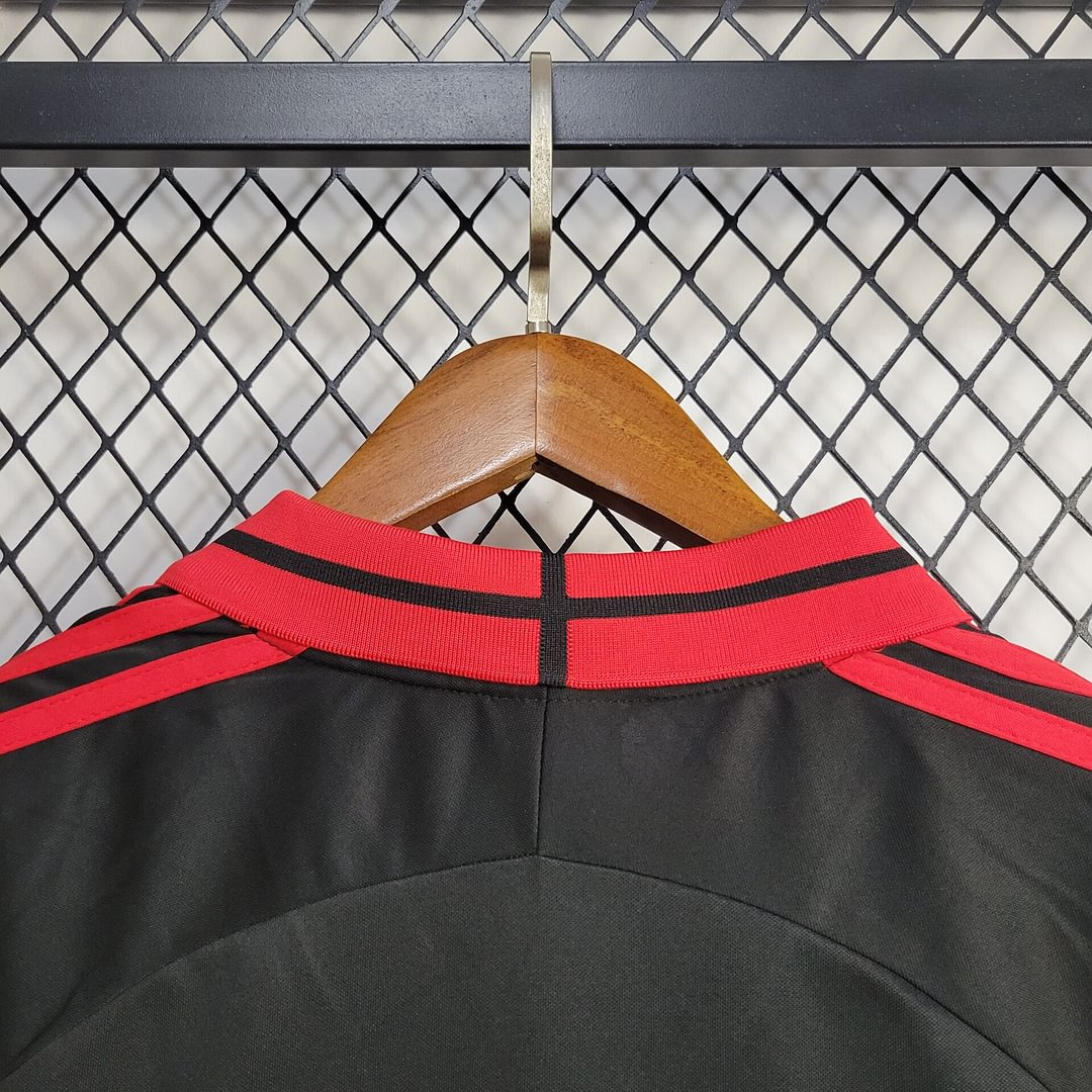 2000/2001 AC Milan Retro Black Third Away Football Shirt