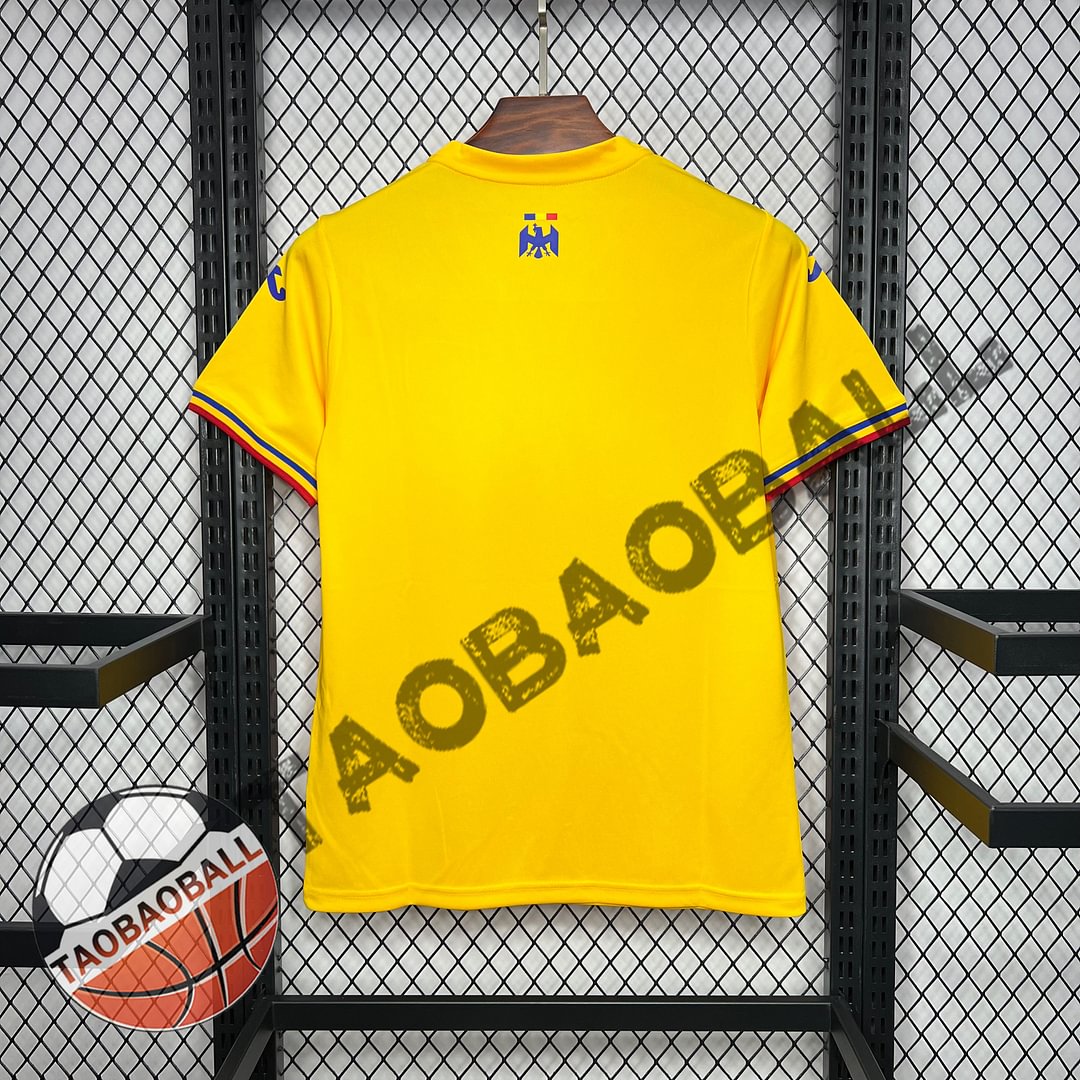 2024 Romania Home Football Shirt( Fans Edition )