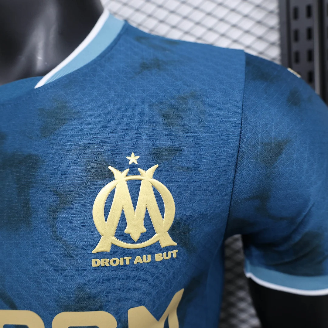 2024/2025 Olympique Marseille Away Football Shirt(Player Version )