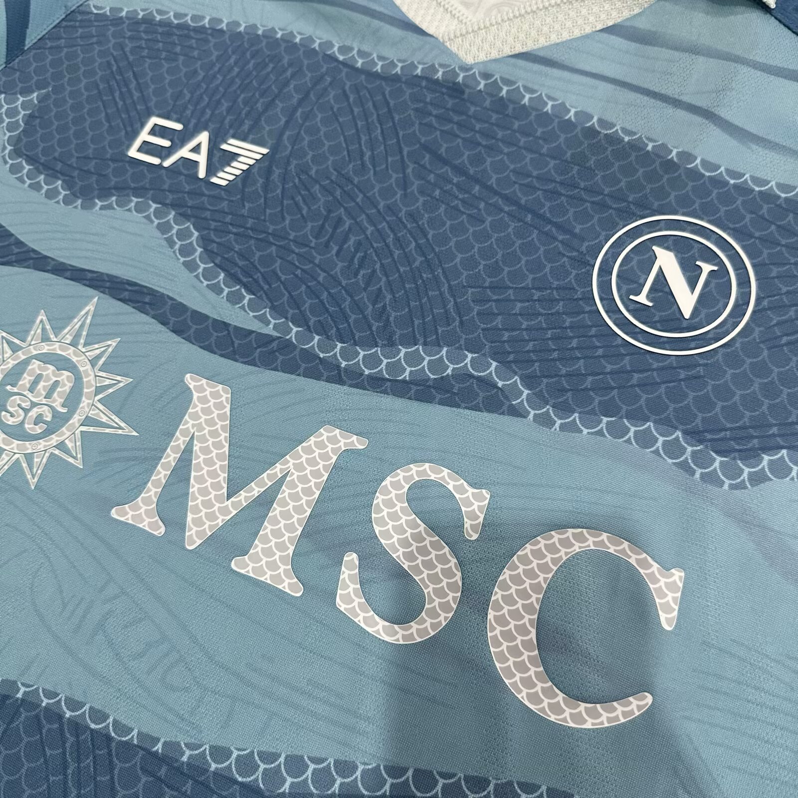 25/26 Napoli Blue commemorate Football Shirt( Fans Edition )