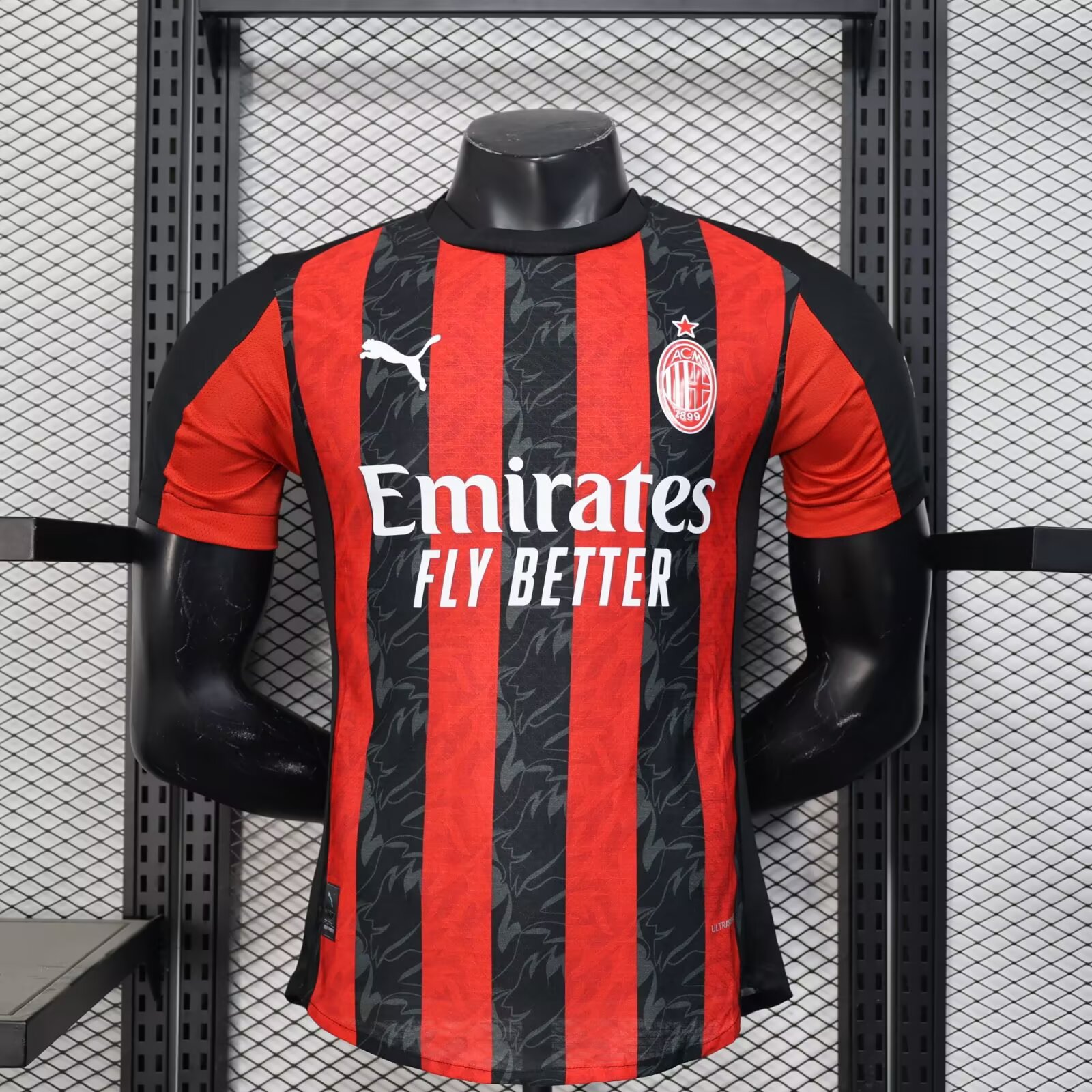 2025/2026 Player Version AC Milan Home Football Shirt