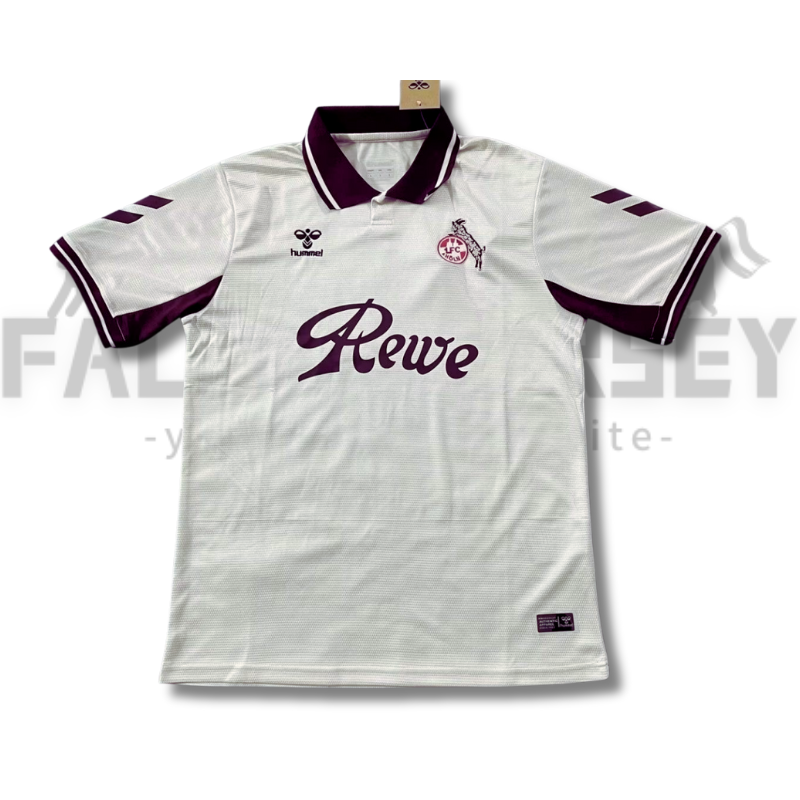 2025/2026 FC Köln Retro Commemorative Version Jersey(Fans Version)