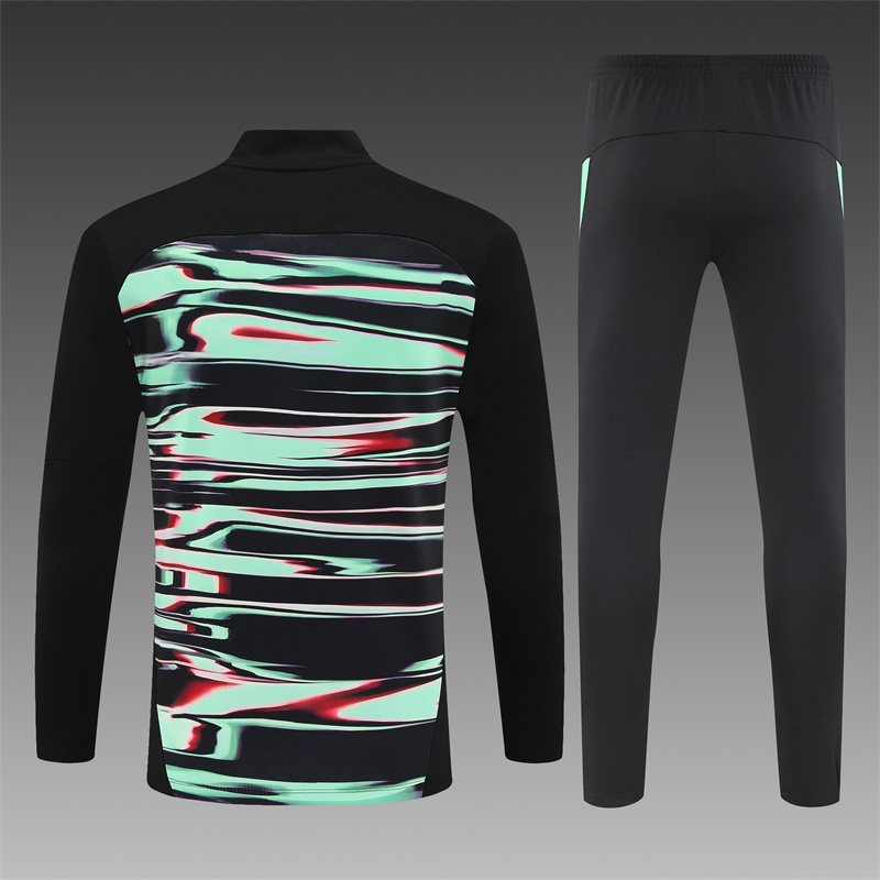 2025/2026 Portugal Half-Pull Camouflage style Training Suit Football Shirt