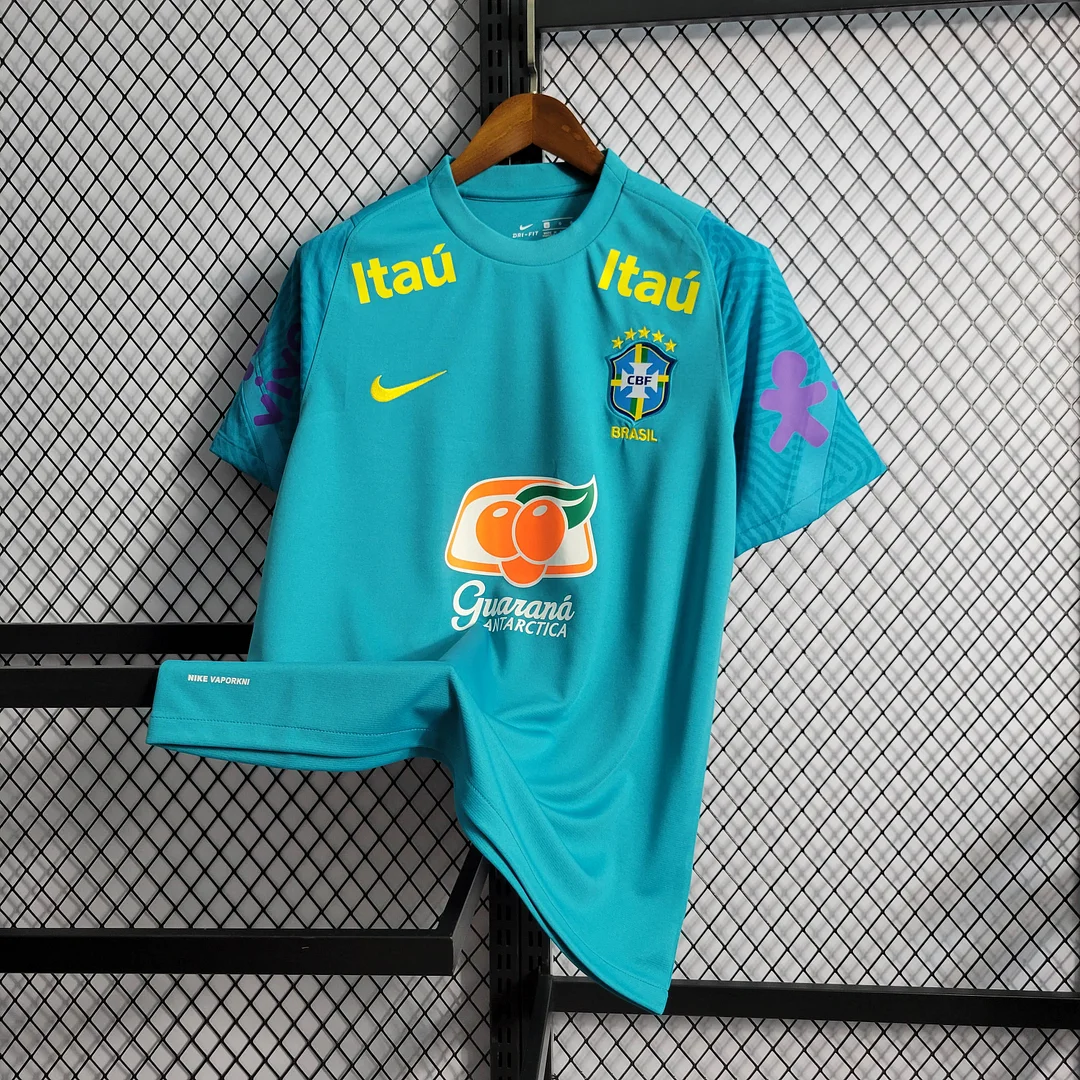 2019 Brazil Training Wear Football Shirt